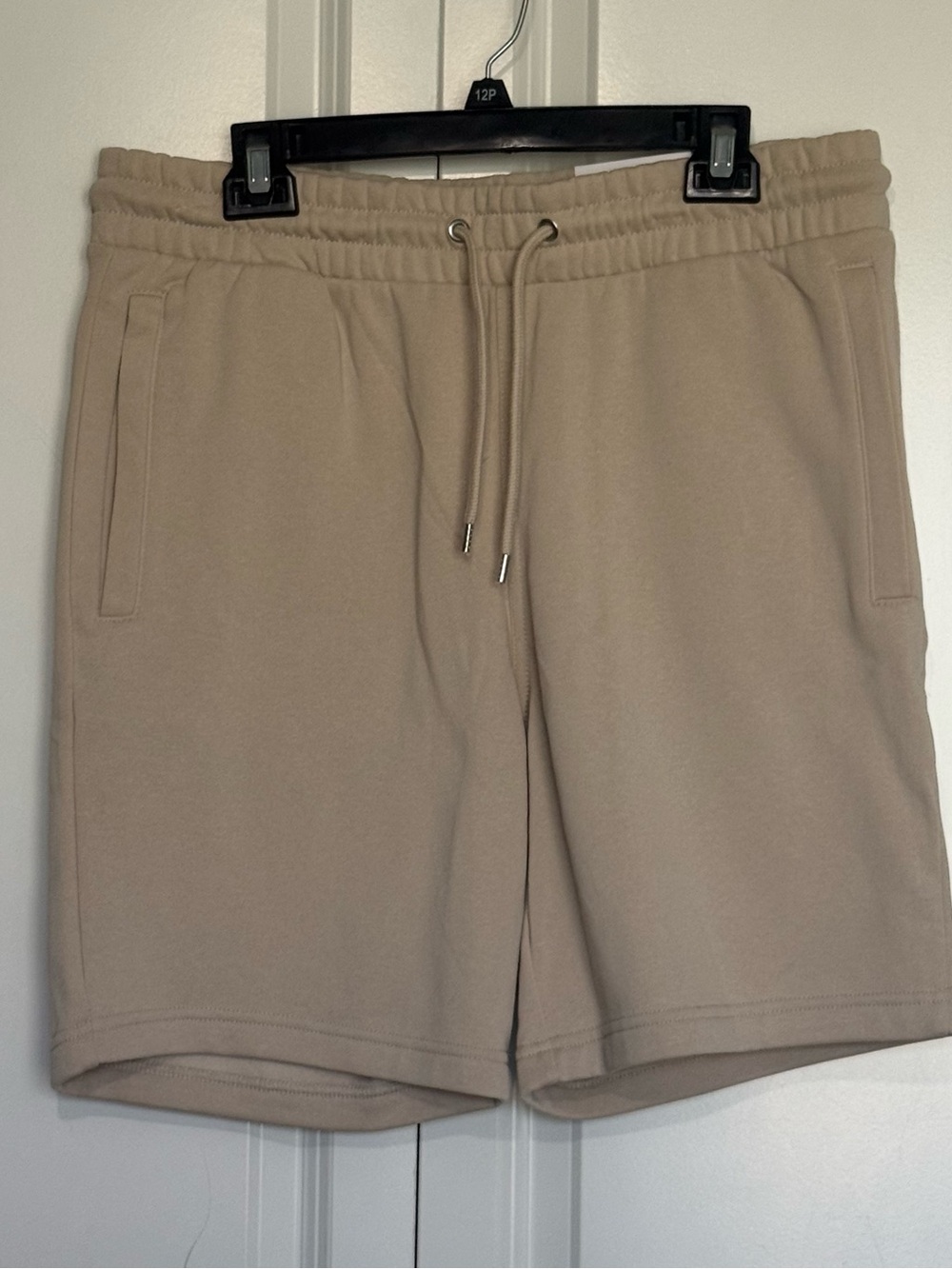 NWT H&M Men's Sweat Shorts - light khaki